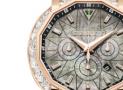 格拉夫-chrono graff-chronograff玫瑰金鉆石黑色珍珠母貝表盤