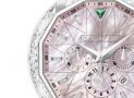 格拉夫-chrono graff-chronograff白金鉆石粉紅色表盤