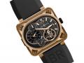 柏萊士-AVIATION-BR minuteur tourbillon pink gold