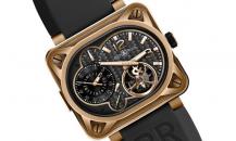柏萊士-AVIATION-BR minuteur tourbillon pink gold