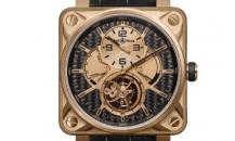 柏萊士-AVIATION-BR 01 tourbillon  pink gold