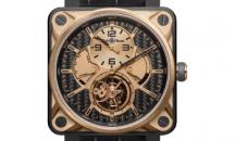 柏萊士-AVIATION-BR 01 tourbillon  pink gold&titanium
