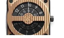 柏萊士-AVIATION-br 01-92 compass  pink gold&carbon