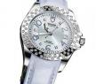 帝舵-Lady Diamonds-79420P-Calf leather brillant sky blue