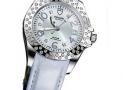 帝舵-Lady Diamonds-79420P-Calf leather brillant sky blue