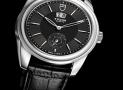 帝舵-駿玨-57000-Shiny black leather strap
