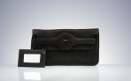 巴黎世家黑色LUNE CLUTCH 手包