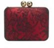 杜嘉班納Dolce & Gabbana 2011早春度假系列紅色蕾絲晚宴包