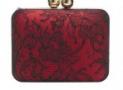 杜嘉班納Dolce & Gabbana 2011早春度假系列紅色蕾絲晚宴包
