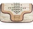 馬克雅克布Marc Jacobs 2011春夏大號“Jeannie jewel-appliqué”粗花呢手包