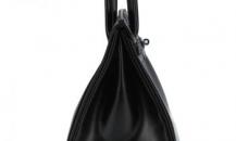 愛馬仕限量版黑色Box皮So Black Birkin 35CM 手提袋