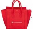 思琳2011新款紅色雙手提笑臉包Luggage Mini女士中號手袋