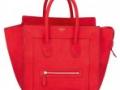 思琳2011新款紅色雙手提笑臉包Luggage Mini女士中號手袋