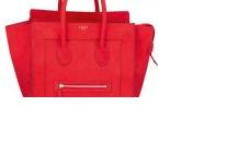 思琳2011新款紅色雙手提笑臉包Luggage Mini女士中號手袋