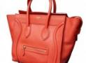 思琳2011新款橘紅色雙手提笑臉包Luggage Mini女士中號手袋