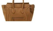 思琳2011新款蜜糖色雙手提笑臉包Luggage Mini女士中號手袋