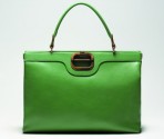 羅杰·維威耶Roger Vivier 2011春夏綠色“Diligence”手提包
