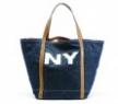DKNY09春夏系列藍色手提包