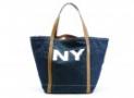 DKNY09春夏系列藍色手提包