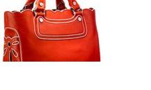 思琳紅色羔羊皮Boogie bag