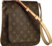 路易威登Monogram帆布系列短肩帶Musette Salsa斜挎包