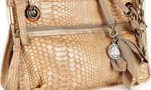 浪凡.LANVIN Amalia中號蟒蛇皮挎包