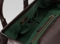 古馳-1921 collection- 泥黃色真皮手提旅行包，配鑰匙扣和帶“G.Gucci Firenze 1921”草體字金屬牌的標識牌