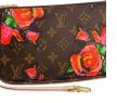 路易威登09春夏Monogram Roses帆布系列Pochette配飾包