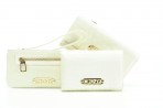 DKNY09春夏系列白色錢包組合