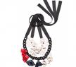MARNI2011冬季黑膠碟項鏈 - 瑪尼