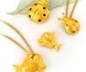 Theegold“秘密花園”系列之Eve&Eva-海豚吊墜 - 尚金