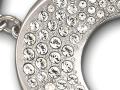 SWAROVSKI 圓形密鑲水晶項鏈 - 施華洛世奇