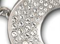SWAROVSKI 圓形密鑲水晶項鏈 - 施華洛世奇