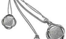David Yurman銀與鉆石材質實用款項鏈系列 - 大衛-雅曼