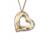 SWAROVSKI LOVEHEART茶色鏈墜 - 施華洛世奇