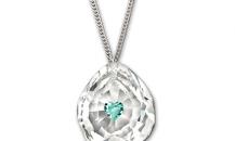 SWAROVSKI Neon Mint Heart Pendant 水晶鏈墜 - 施華洛世奇