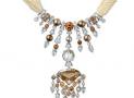 Cartier2010高級珠寶系列白金鑲鉆石及珍珠項鏈 - 卡地亞