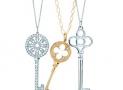 蒂芙尼Tiffany Keys 珠寶系列純銀和 18K 金吊墜 - 蒂芙尼