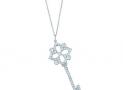 蒂芙尼Tiffany Keys 珠寶系列純銀和 18K 金吊墜 - 蒂芙尼