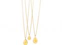 蒂芙尼Elsa Peretti?艾爾莎·柏瑞蒂 Diamonds By The Yard? 18K金鑲梨形切割黃鉆吊墜 - 蒂芙尼
