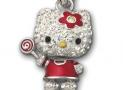 SWAROVSKI HELLO KITTY 穿孔耳環 - 施華洛世奇