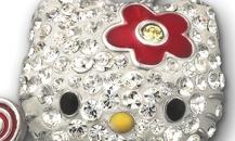 SWAROVSKI HELLO KITTY 穿孔耳環 - 施華洛世奇