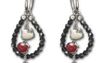 SWAROVSKI HELLO KITTY 穿孔耳環 - 施華洛世奇