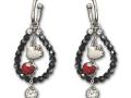 SWAROVSKI HELLO KITTY 穿孔耳環 - 施華洛世奇