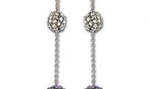 SWAROVSKI 穿孔耳釘 - 施華洛世奇