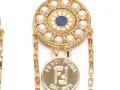 Fendi 鈦金寶石耳環 - 芬迪