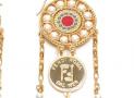 Fendi 鈦金寶石耳環 - 芬迪