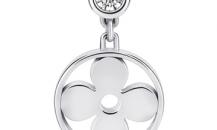 Louis Vuitton Monogram Idylle 系列白金耳釘 - 路易-威登