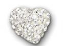 SWAROVSKI 施華洛世奇心形耳釘 - 施華洛世奇