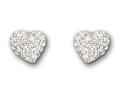SWAROVSKI 施華洛世奇心形耳釘 - 施華洛世奇